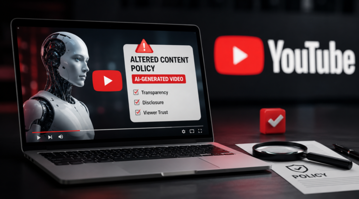 YouTube Altered Content Policy Explained for AI Videos on Android